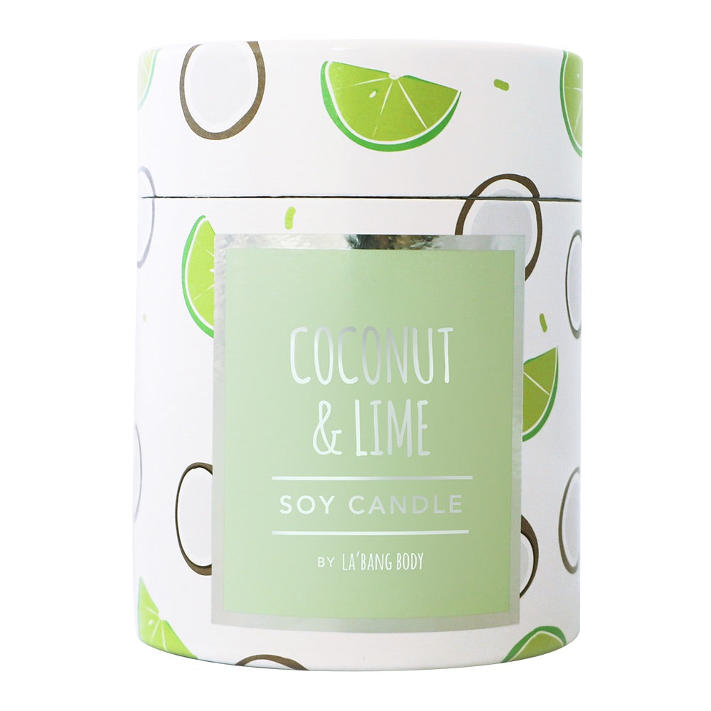 Wooden wick Candle - Coconut & Lime
