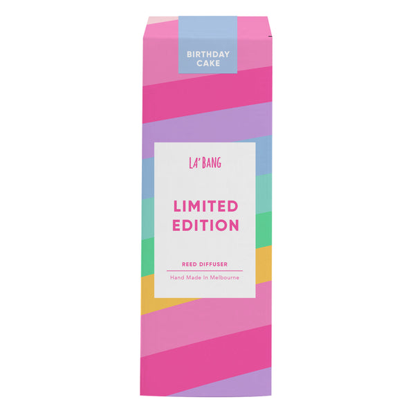 Reed diffuser - Birthday Cake - Limited edition 200ml – La'Bang Body (AU)