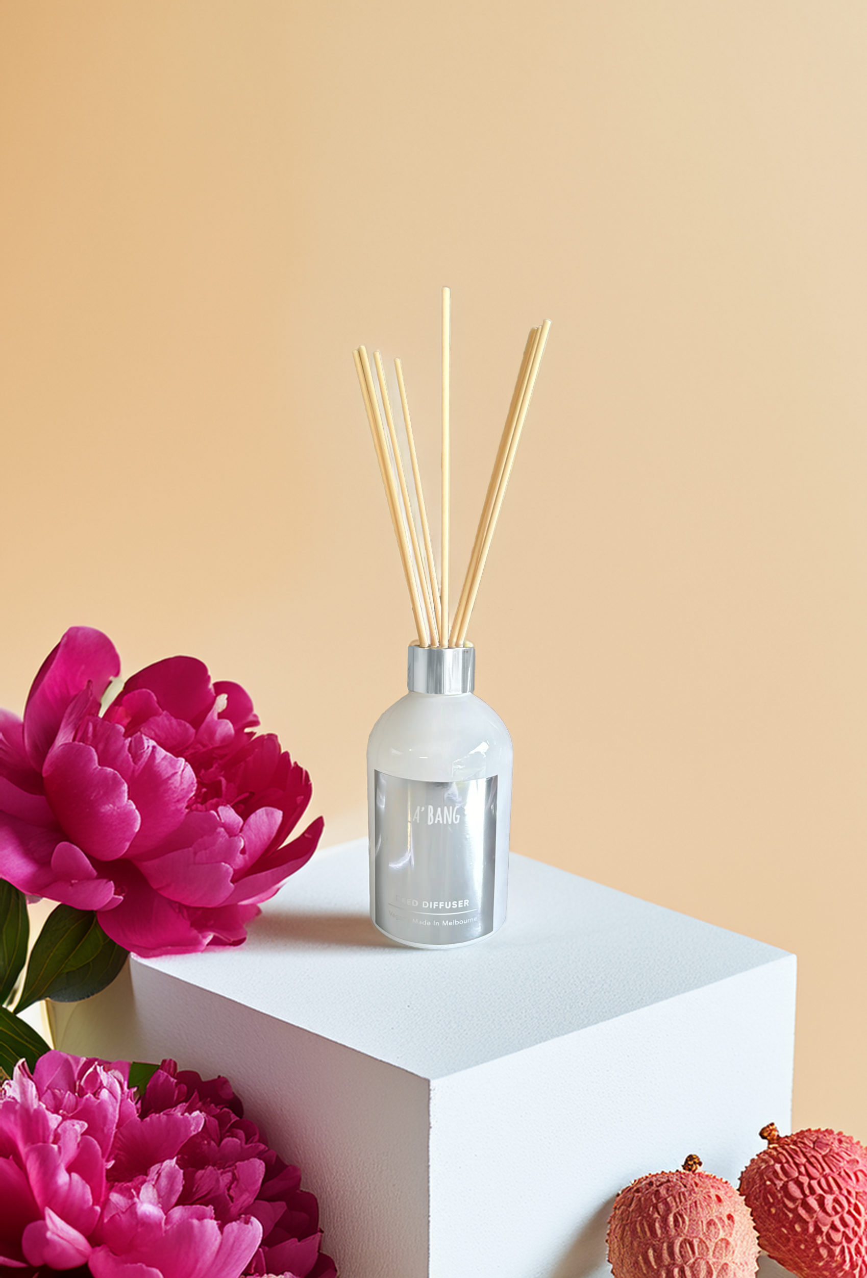 Lychee Reed Diffuser Reed diffuser - Lychee & Peony - 200ml – La'Bang Body (AU)