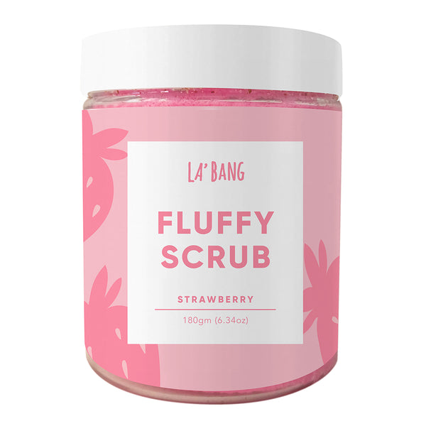 Fluffy Body Scrub - Strawberry – La'Bang Body (AU)