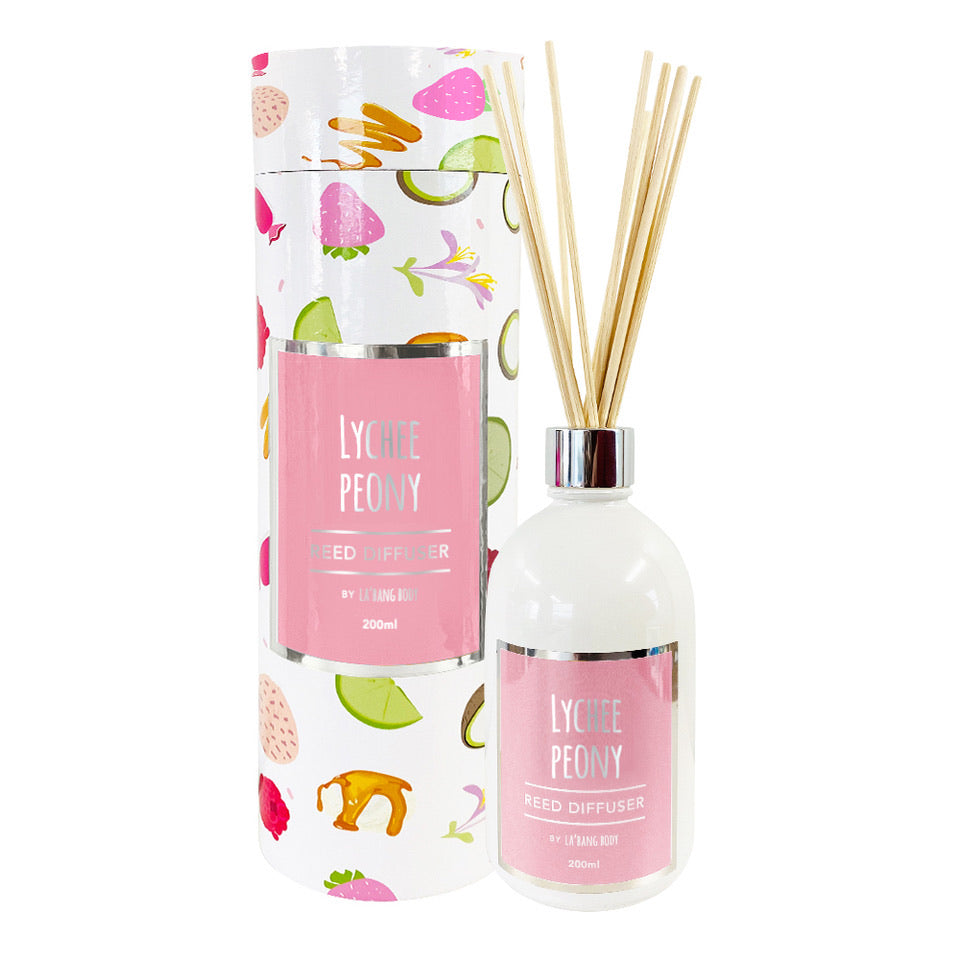Reed diffuser - Lychee & Peony - 200ml
