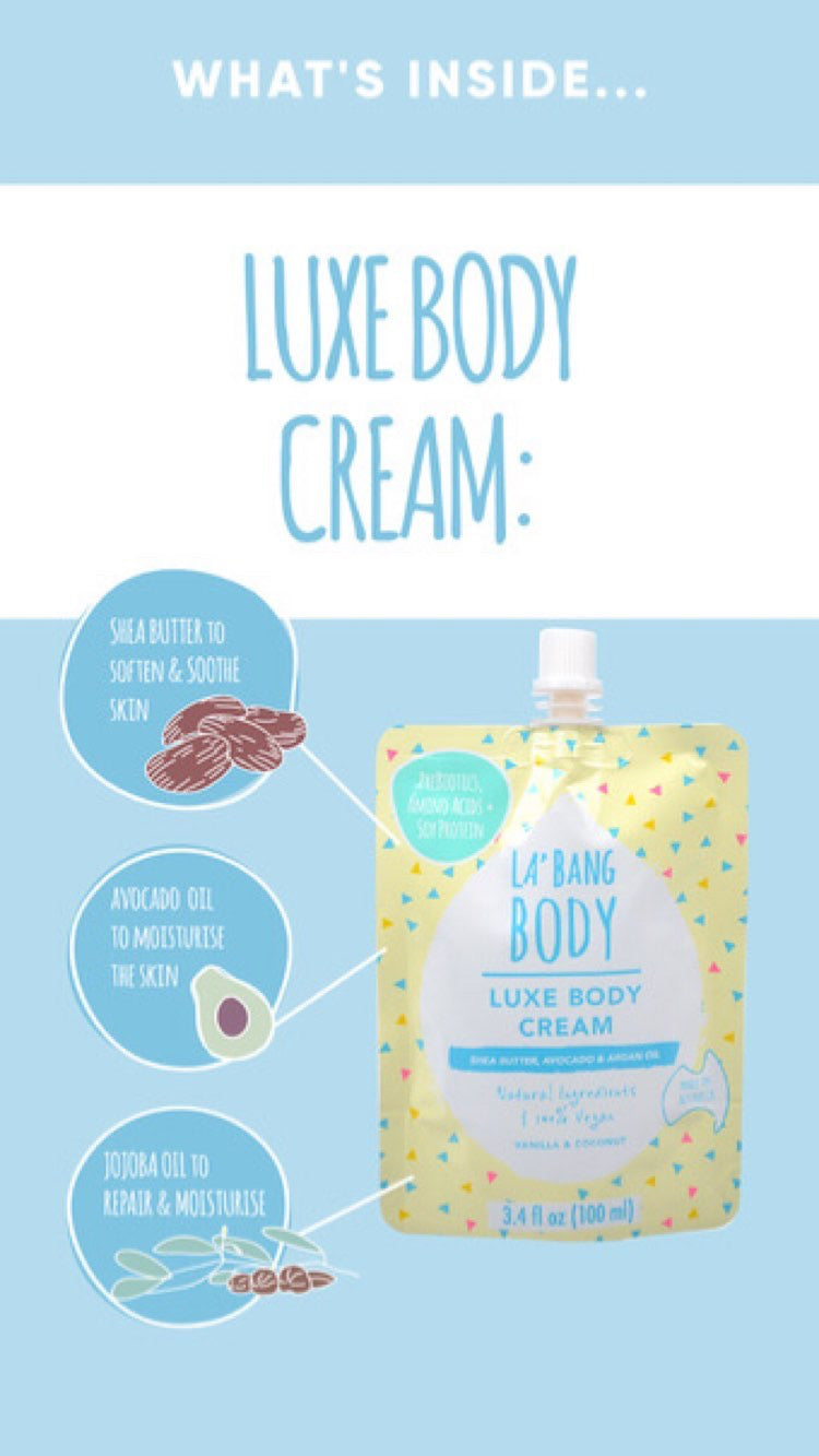 Luxe Body Cream - Vanilla & Coconut