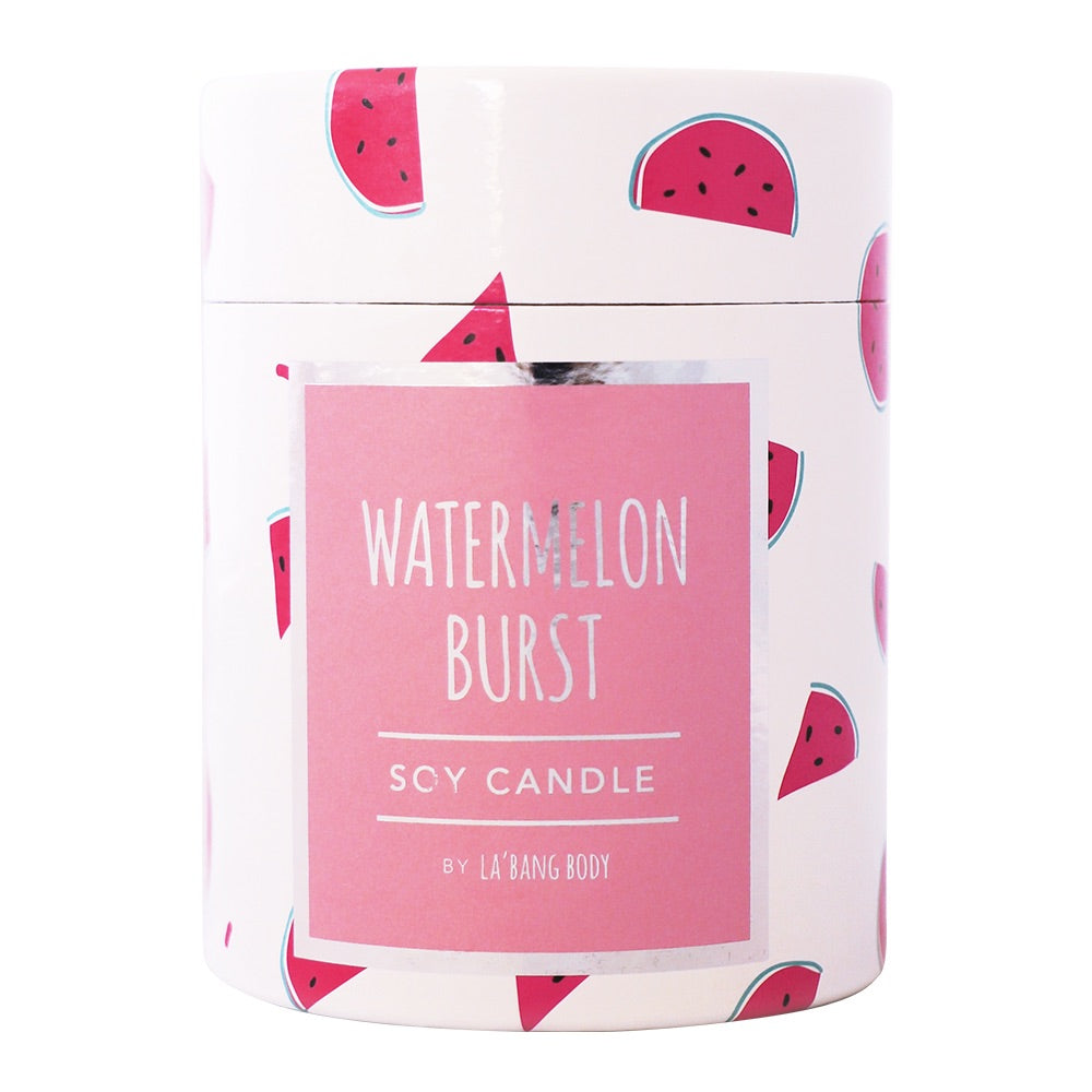 Wooden wick Candle - Watermelon Burst